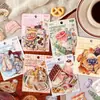 Paquete de Pegatinas Transfronterizas Zabc, Serie de Vida Diaria Pintada Suavemente, Pegatinas Decorativas de Material DIY con Tema de Vida Diaria, Incluye 20 Piezas