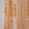 Mosquiteros Jacquard Americanos para Sala de Estar, Dormitorio y Restaurante, Cortinas Transparentes, Cortinas de Gasa con Protección Solar y Aislamiento Térmico, Suministro de Cortinas del Fabricante