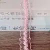 Fita Elástica de Seda de Peixe Colorida Elástica de 1,5cm Acessórios para Vestuário Fita Ondulada Renda Decorativa Material de Gola