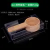 Colher Medidora de Grãos de Café Noz Preta Madeira de Faia Colher de Café 8G10G Colher Medidora de Madeira Colher Medidora de Grãos Colher Medidora de Pó para Temperos