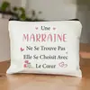 Bolsa de Cosméticos de Lino con Lazo de Nuevo Estilo para Amazon Transfronterizo, Resistente a Manchas, Resistente al Desgaste, Bolsa de Almacenamiento de Gran Capacidad, Personalizable