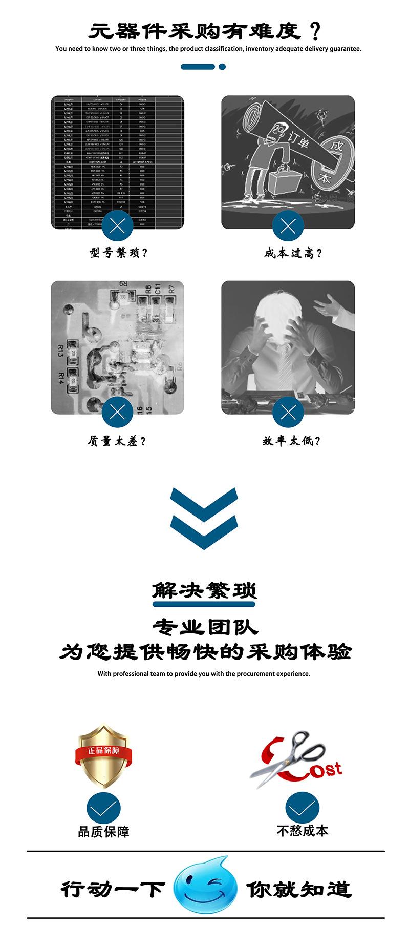 商品描述，元器件了采购有难度？