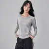 En Stock Ropa Deportiva de Manga Larga Sin Costuras de una Pieza Ajustada de Alta Elasticidad Secado Rápido para Correr y Ciclismo Ropa para Yoga Pilates Fitness