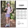 Body para bebé Ropa Kidsren Traje de Verano para Niñas 2026 Nueva Camiseta de Manga Corta Kidsren Falda Corta Culottes Falda Delgada