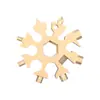 Chave de Floco de Neve Multifuncional, Ferramenta Multifuncional Portátil de Chave de Floco de Neve, Ferramenta de Chave Hexagonal Doméstica Multiuso