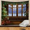 Amazon tela de fondo colgante de Navidad transfronteriza decoración de pared para dormitorio de hombres y mujeres tapices personalizados
