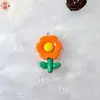 Tulipa de Resina Materiais Artesanais Acessórios para Joias DIY Enfeites para Pendurar Girassol Chaveiro Pingente Pingente Pequeno