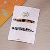 Pasador de Acetato Minimalista Coreano, Pin de Hoja de Sauce, Pin Lateral Gradiente Retro de Nicho, Pin para Flequillo, Elegante Accesorio para el Cabello