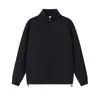 Chaqueta cálida de manga larga con cuello alto, abrigo cárdigan de alta gama para comercio exterior transfronterizo, sudadera con cremallera para hombre de otoño e invierno, hecho a medida
