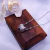 Colar Corrente Titanium Aço Inoxidável Feminino Ins Tendência Personalidade Mesmo Estilo Pequeno Bárbaro Cintura Zircônia Exquisita Estilo Coreano Nova Corrente de Colar Arco Corrente de Colar Leve Luxo