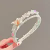 Diadema Infantil Dibujos Animados Gato Kt Niña Accesorios para el Cabello Exquisito Pasador para Niña Pequeña Coleta Antideslizante Princesa Ropa para la Cabeza de Bebé