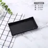 Bandeja Rectangular Comercial para Habitación de Hotel Taza de Agua Comercial de Plástico Plato Taza Plato Blanco de Melamina Estilo Nórdico para Pan