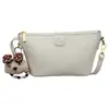 Bolsa Pequena com Padrão de Lichia para Mulheres, Estilo Novo, Alta Qualidade, Bolsa Simples para o Dia a Dia, Bolsa de Ombro Versátil para Trabalho