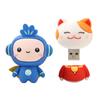 Memoria USB con Forma Especial de Muñeco Dibujo Animado PVC Pegamento Suave Producto con IP Corporativa Forma de Evento de Promoción Publicitaria Regalo Grabado de Memoria USB