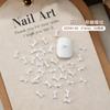 Mini Laço Acessórios de Nail Art Estilo Misto Popular Cor Pura Vermelho Âncora Grande e Pequeno Acessórios de Unha de Resina Atacado