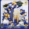 Conjunto de Balões Temático da Temporada de Formatura Decoração de Festa de Cerimônia de Formatura Conjunto de Balões de Folha de Alumínio Estrela de Cinco Pontas