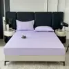 Juego de Tres Piezas de Colchón de Color Sólido Amazon Comercio Exterior Funda de Almohada Ropa de Cama Transfronterizo Cubrepolvo para Colchón Textil para el Hogar