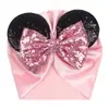 Faixa de Cabelo Nova para Bebê Transfronteiriça Acessórios de Cabelo para Meninas Amazon Lantejoulas Personalizadas Chapéu de Veludo Mickey Acessórios de Cabeça para Crianças