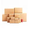 Caja de Embalaje de Cartón, Cartón Plano de Media Altura, Caja para Entrega Express, Caja de Rotación Logística, Caja de Embalaje Postal, Caja de Papel, Cartón para Mudanzas