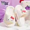 Chinelos de Bebê Meninas Verão Sanrio Eva Interno Banho Crianças Chinelos Moda Externa Praia Antiderrapante