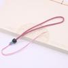 Material DIY Guofeng Cuentas Dispersas Pieza de Mano de Juego Cultural Antiguo Simple Bandolera Cuerda de Cadena para Teléfono Móvil Tianzhu Lanyard para Teléfono Móvil
