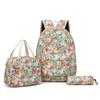 Nueva mochila escolar para mujer, fresca, coreana, para estudiantes de secundaria, bolso de hombro de gran capacidad, mochila informal con estampado floral japonés para el campus, venta al por mayor