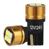 Luz Indicadora de Largura para Caminhão 24V T10 3030 4 LEDs SMD Carro Luz Pequena Voltagem Ampla Luz de Leitura Decodificada Luz de Placa