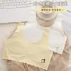 Ropa interior de seda helada para niñas en verano, para estudiantes de primaria de 6 a 12 años, chaleco transpirable y ligero para niños en su período de desarrollo