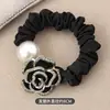 Goma para el pelo estilo coreano, alto valor estético, estilo universitario ins, fresca y versátil, dulce goma de encaje