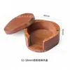 Caja de Almacenamiento de Papel de Filtro de Madera Maciza para Mesas de Cafetería y Restaurante, Caja Organizadora Octagonal para Papel de Filtro de Extracción de Café, Transfronterizo