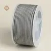 Corda Redonda Pequena 2mm 3mm Pulseira Artesanal Cordão para Colar Cordão para Pingente Fio para Joias Cordão DIY Venda por Atacado