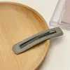 Nuevo pasador cuadrado hueco para mujer, clip lateral para cabello suelto, pasador para flequillo, clip BB de resorte para el cabello, accesorio para la cabeza de celebridad de internet