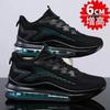 Nuevos Zapatos Deportivos para Hombre Primavera 2025 Amortiguación de Aire Elevadores Zapatos para Correr Tejido Volador Transpirables Zapatos de Moda para Hombre Modelos de Comercio Exterior