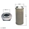 Elemento filtrante del depósito de aceite de la máquina de moldeo por inyección Filtro de succión de aceite hidráulico WU160-100JMF-04 Filtro de pantalla de filtro para máquina herramienta