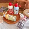 Copo de Vidro Feminino Fashion, Copo de Água Simples com Canudo, Copo de Água Redondo com Tampa Selada, Copo de Vidro Resistente a Altas Temperaturas, Atacado para Presentes