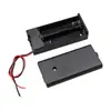 2 Baterías AA con un Interruptor de Cubierta en la Parte Superior, Caja de Batería Iluminada con Interruptor en el Lado, Puede Albergar Placa de Circuito Impreso (PCB)