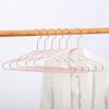 Nordic ins Simple Rose Gold Ferro Cabide de Roupas High-end Home Metal Antiderrapante Roupas Penduradas Quarto Secagem Roupas Brace