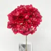 Planta de flor de simulación roja flor escena de boda al aire libre diseño decoración de interiores auditorio fábrica de flores artificiales venta al por mayor