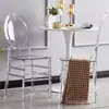 Transparente Hotel Casamento Salão de Banquetes Cristal Cadeira Bambu Simples Exterior Napoleão Jardim Plástico Acrílico