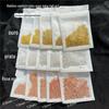 Nail Art Oco Semicírculo Rebite Japonês Nail Art Bolinhas Jóias Ouro Prata Rosa Ouro Arroz Grão Patch Broca