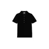 Sumeihui 2026 Primavera y Verano Nuevo Estilo Estilo Nanu Camiseta de Punto de Manga Corta para Mujer Top de Lana Merino con Cuello Polo