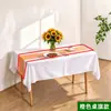 Mantel rectangular desechable de PEVA, mantel extra grueso, desechable, impermeable, a prueba de aceite, antiquemaduras, mantel de plástico para fiesta de cumpleaños