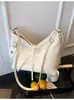 Transfronterizo 2025 Bolso Nuevo Moda Retro Conjunto de Dos Piezas Bolso Cruzado de Hombro Único para Mujer Textura Casual Bolso de Axila para Suegra