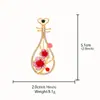 Moda Europea y Americana Broche de Lujo de Alta Gama Corsage Creativo de Nota Pin para Ropa Accesorios para Ropa Símbolos Musicales Femeninos