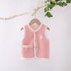 Personalizado Primavera Outono e Inverno Novas Roupas Infantis Cardigan Vest Solid Color Top Sweatshirt Infantil para Meninos e Meninas Baby Coat