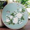 Kit DIY de Bordado Presente Feito à Mão para Namorado Kit de Bordado Estilo Antigo Bordado Suzhou Decoração de Sala de Estar Escritório
