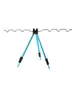Soporte Múltiple para Cañas de Mar Suministros de Pesca Aleación de Aluminio Soporte Triangular para Cañas de Mar Telescópico Soporte para Caña de Lanzado Pesca de Larga Distancia