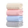 Toalla de baño grande de vellón de coral 90*175, vellón de burbujas, para adultos, absorbente, para uso doméstico, natación, venta al por mayor, logotipo personalizado