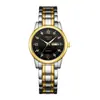 Relojes de Comercio Exterior, Relojes para Mujer, Relojes Impermeables para Mujer, Relojes con Correa de Acero, Relojes de Cuarzo con Doble Calendario, Relojes de Moda al por Mayor