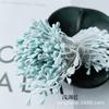 Flor de Malte Coreana para DIY, Acessórios de Estilo Antigo para Cabeça, Estames de Flor Foscos, Flores Feitas à Mão, Núcleo de Flor de Rosa Simulada